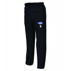 NO POCKET SWEATPANTS WITH ELASTIC CUFFS